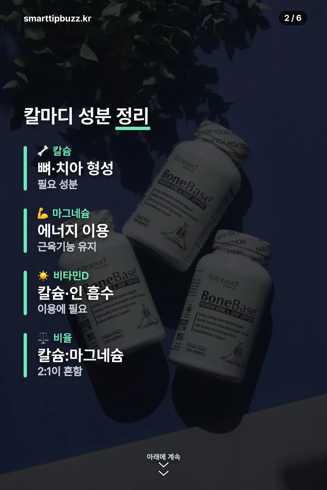 칼마디 성분 정리